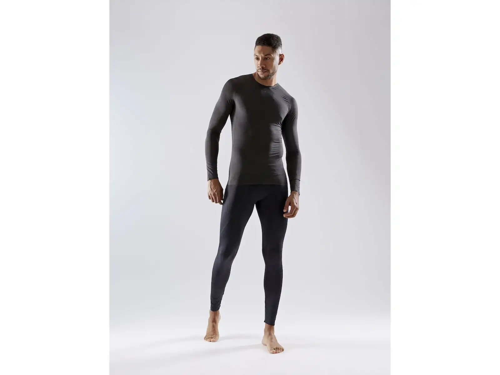 Craft Pro Dry Nanoweight men's long sleeve shirt black