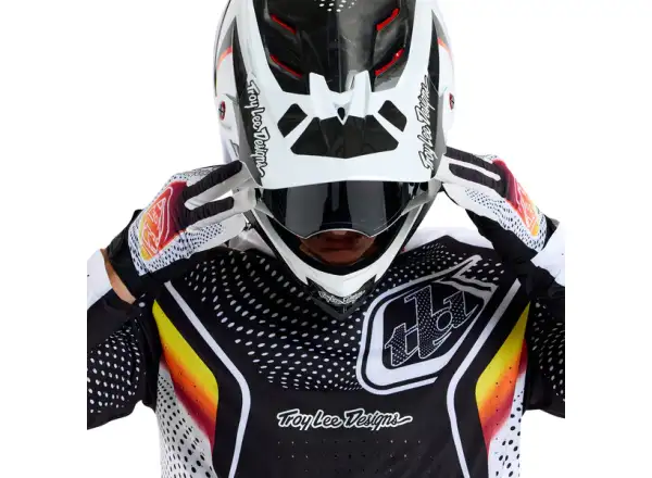 Troy Lee Designs Sprint Ultra Optic men's long sleeve jersey Black