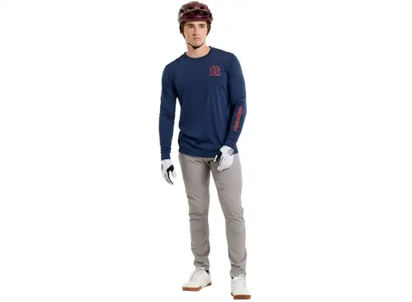 Troy Lee Designs Skyline Ride Tee men's jersey long sleeve Locals Midnight