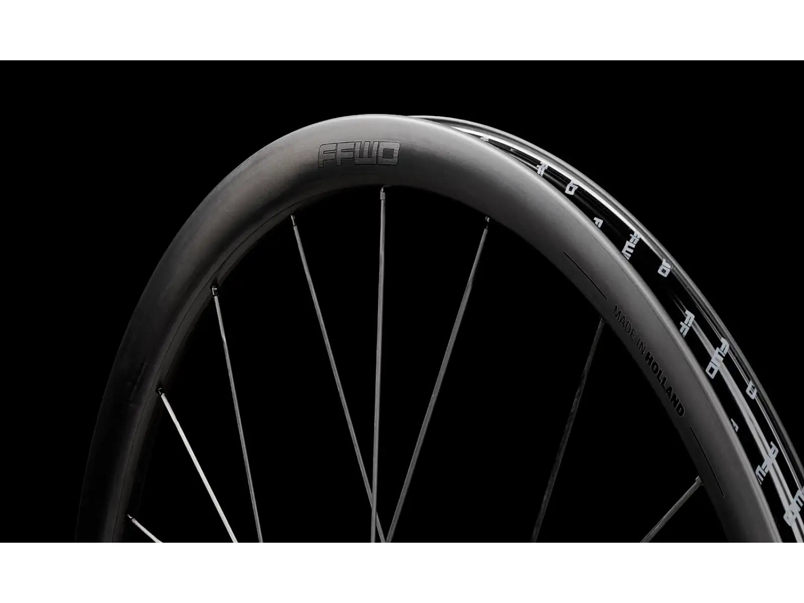 FFWD RAW CS 33 road wheels Matt Black