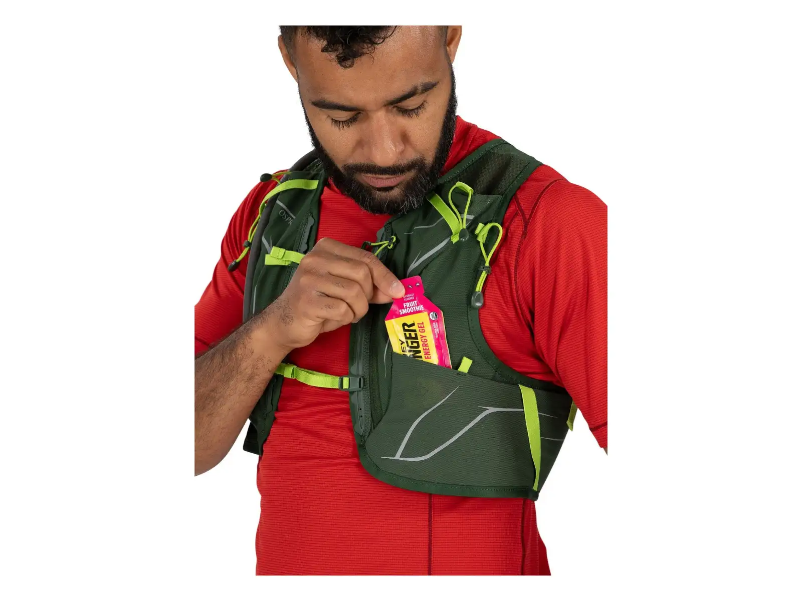 Osprey Duro 1.5 L Running Vest + 2x Hydraulics Bottle 0.5 L Phantom Grey/Toffee Orange
