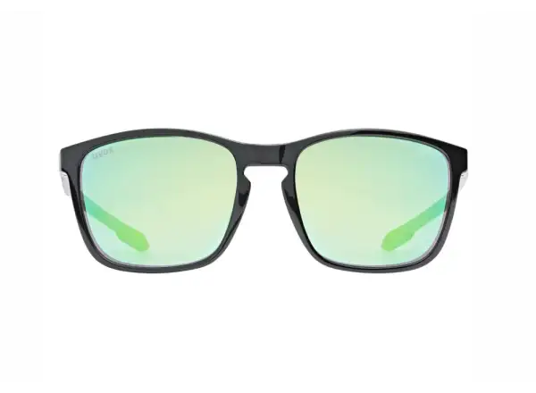 Uvex LGL 52 glasses Black/Mirror Green