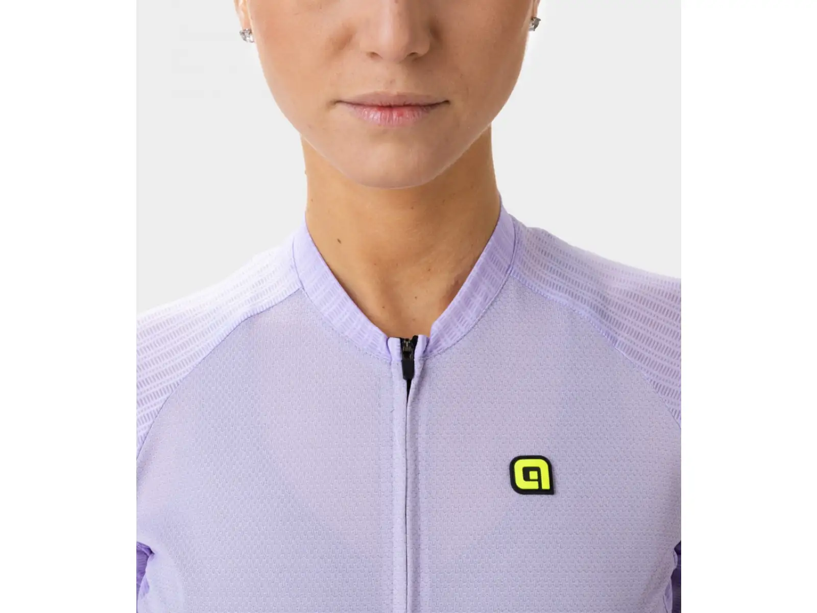 Alé R-EV1 Silver Cooling women's jersey short sleeve Lavender