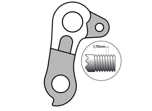 Union GH-251 derailleur hanger Bulls