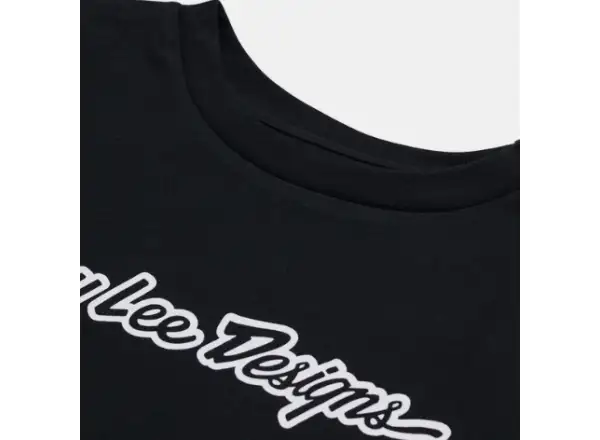 Troy Lee Designs Signature women's T-shirt short sleeve Black