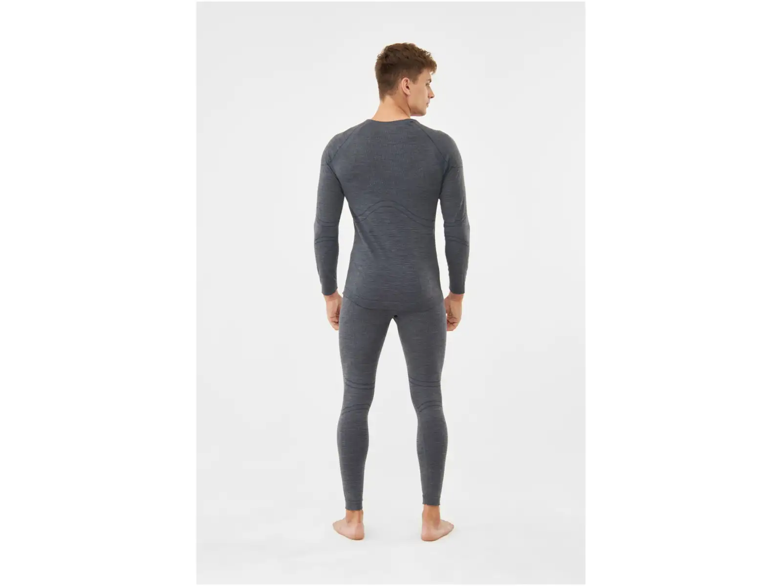Viking Lan Pro Merino men's set Dark Grey
