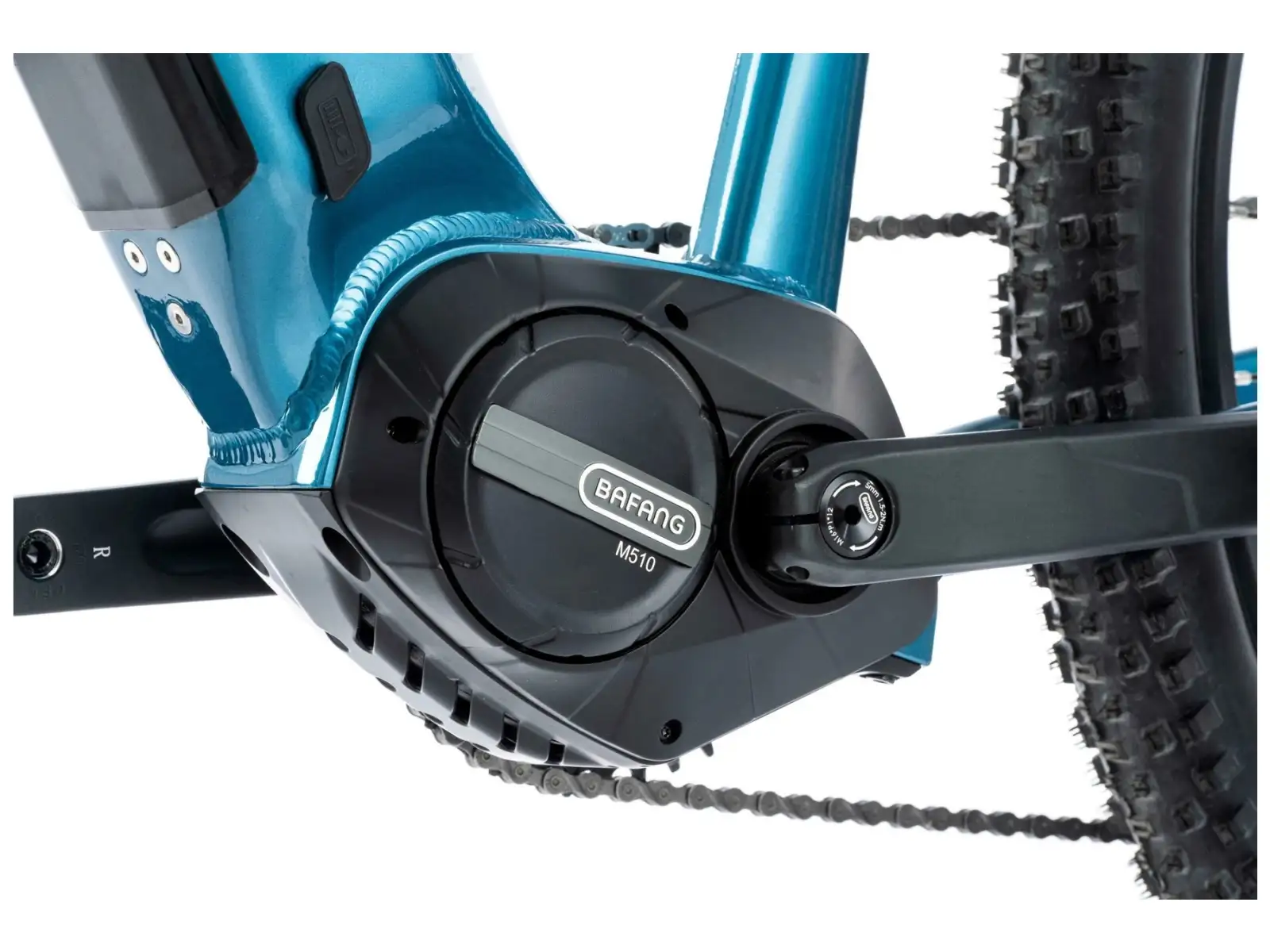 Apache Hupahu MX3 510 655 Wh mountain e-bike green-blue