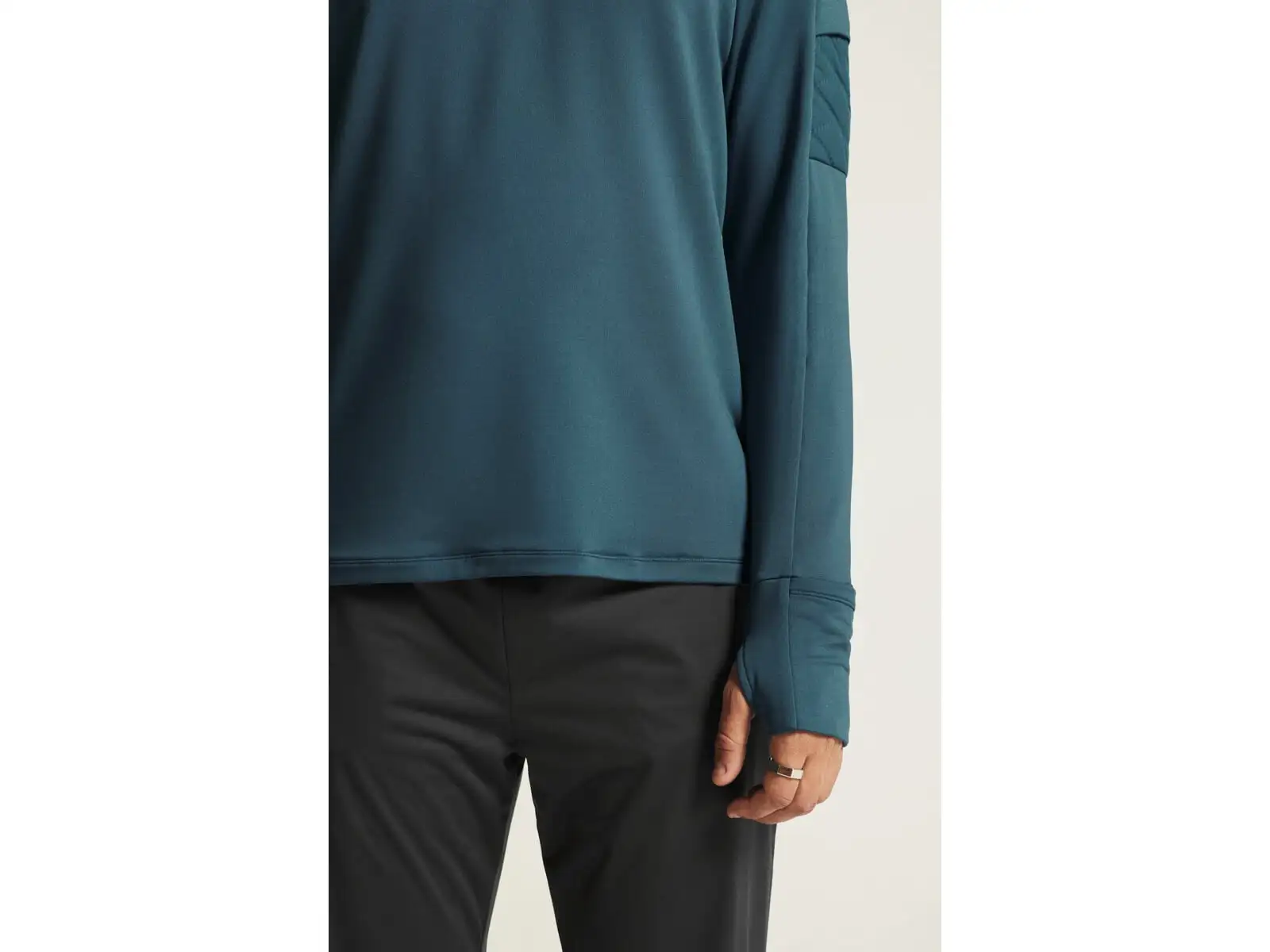 Craft ADV SubZ men's running shirt long sleeve green