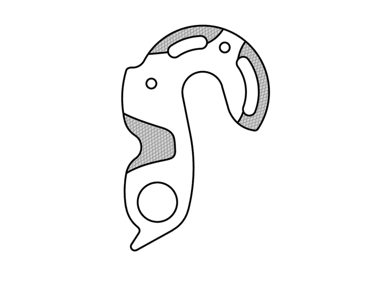 Union GH-125 derailleur hanger Cannondale