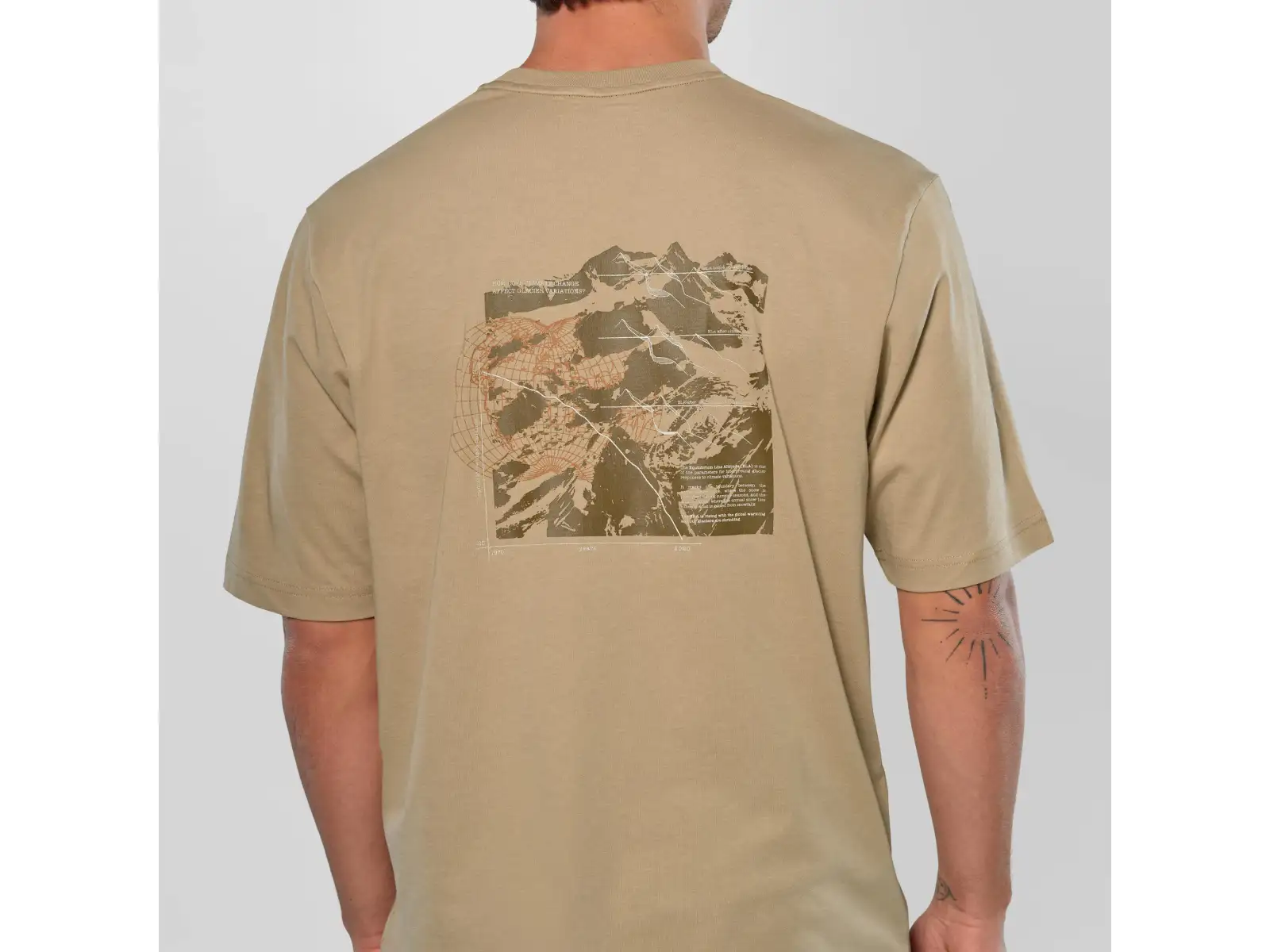 Salewa Eagle Glacier Loose T-shirt men's T-shirt short sleeve Quicksand