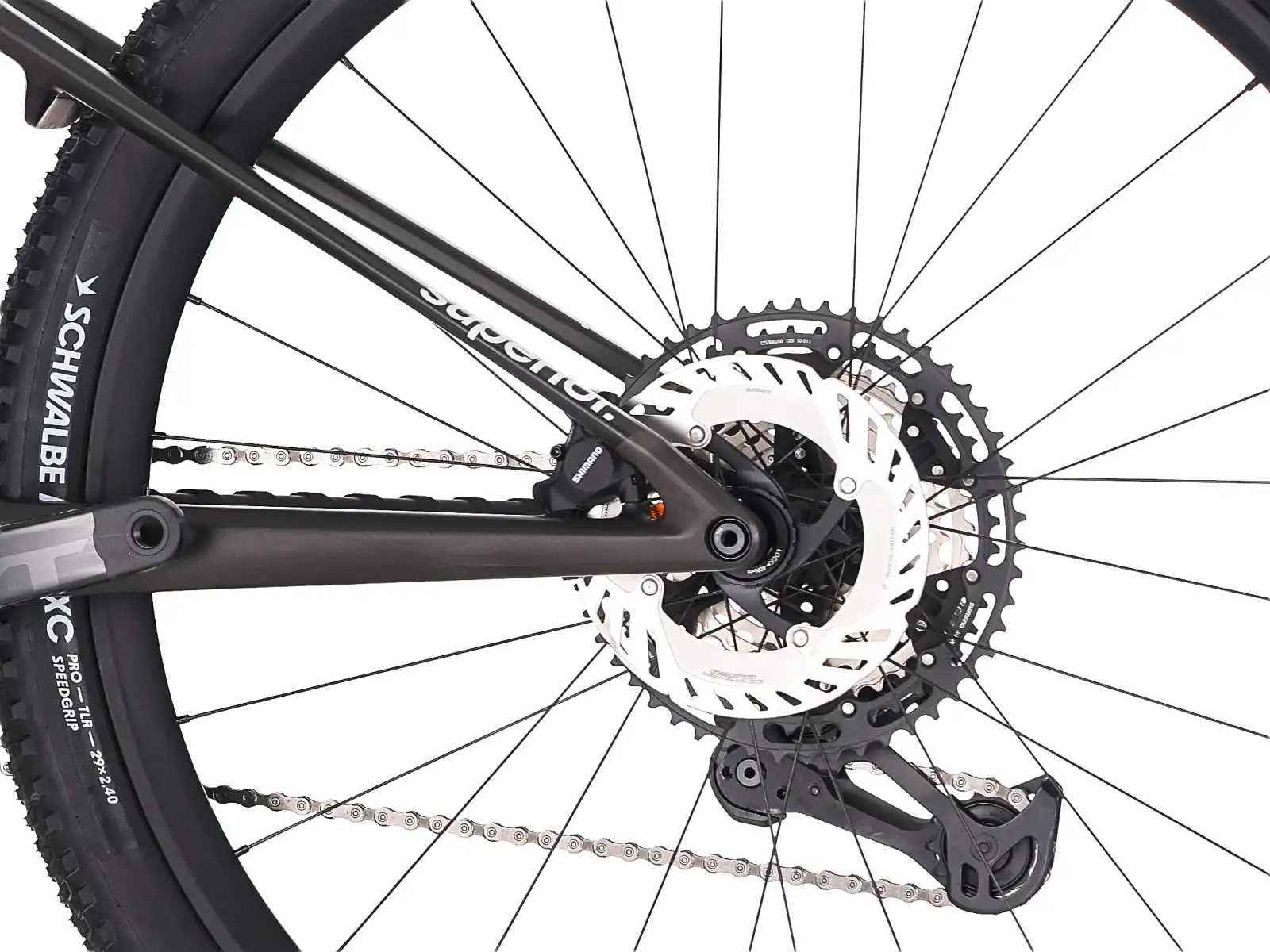 Superior XF 9.6 Team full-suspension Red Carbon/Matte Carbon