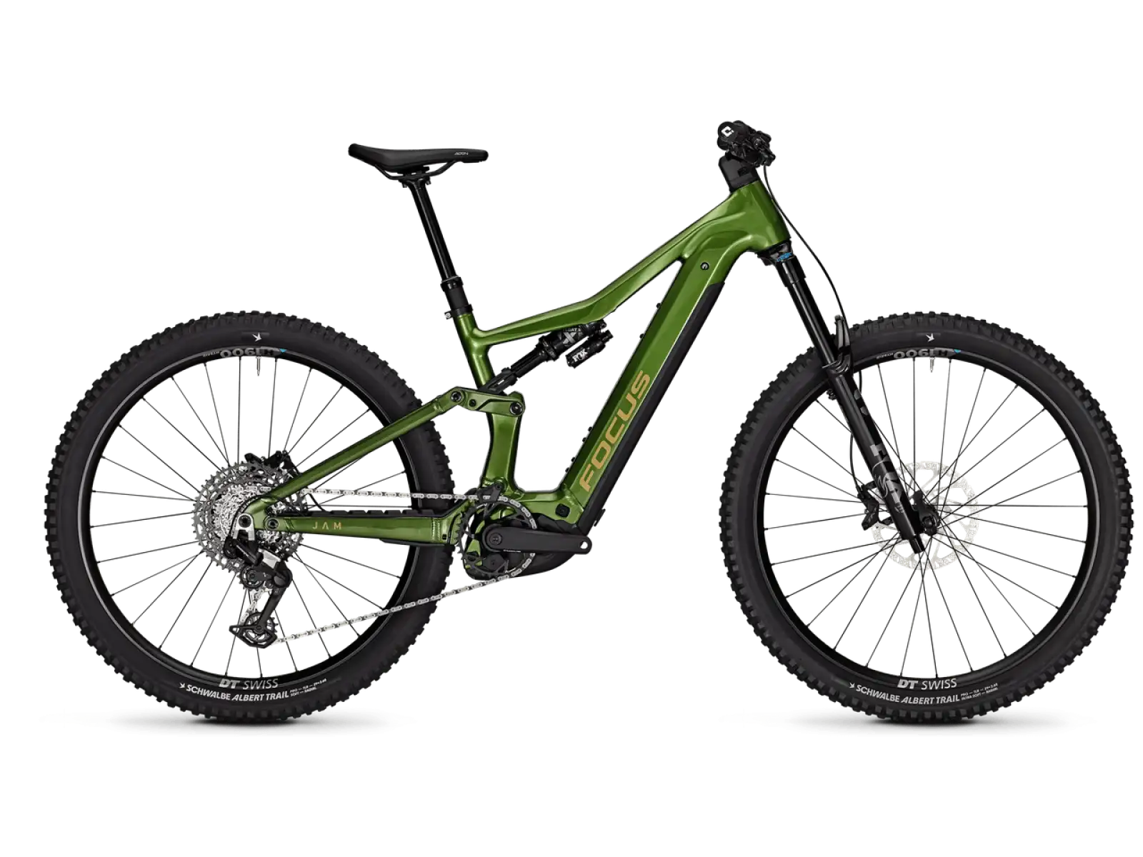 Focus JAM 9 800Wh full-suspension e-bike Sprucegreen / Mossgreen