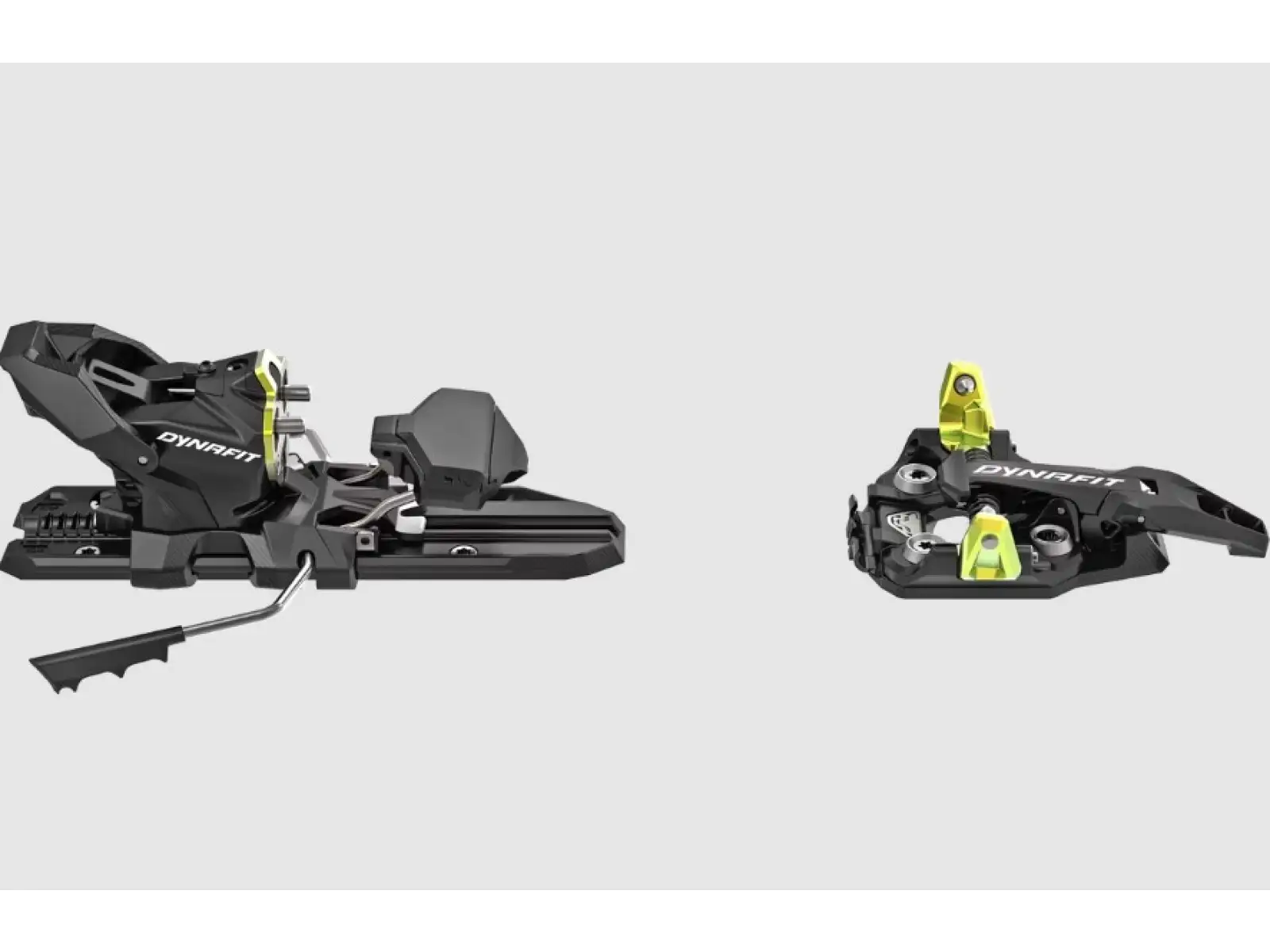 Dynafit Youngstar ski touring binding with brake yellow