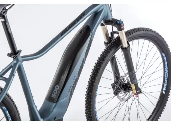 Apache Hawk Bosch 3 Active Line Metal Blue men's mountain e-bike