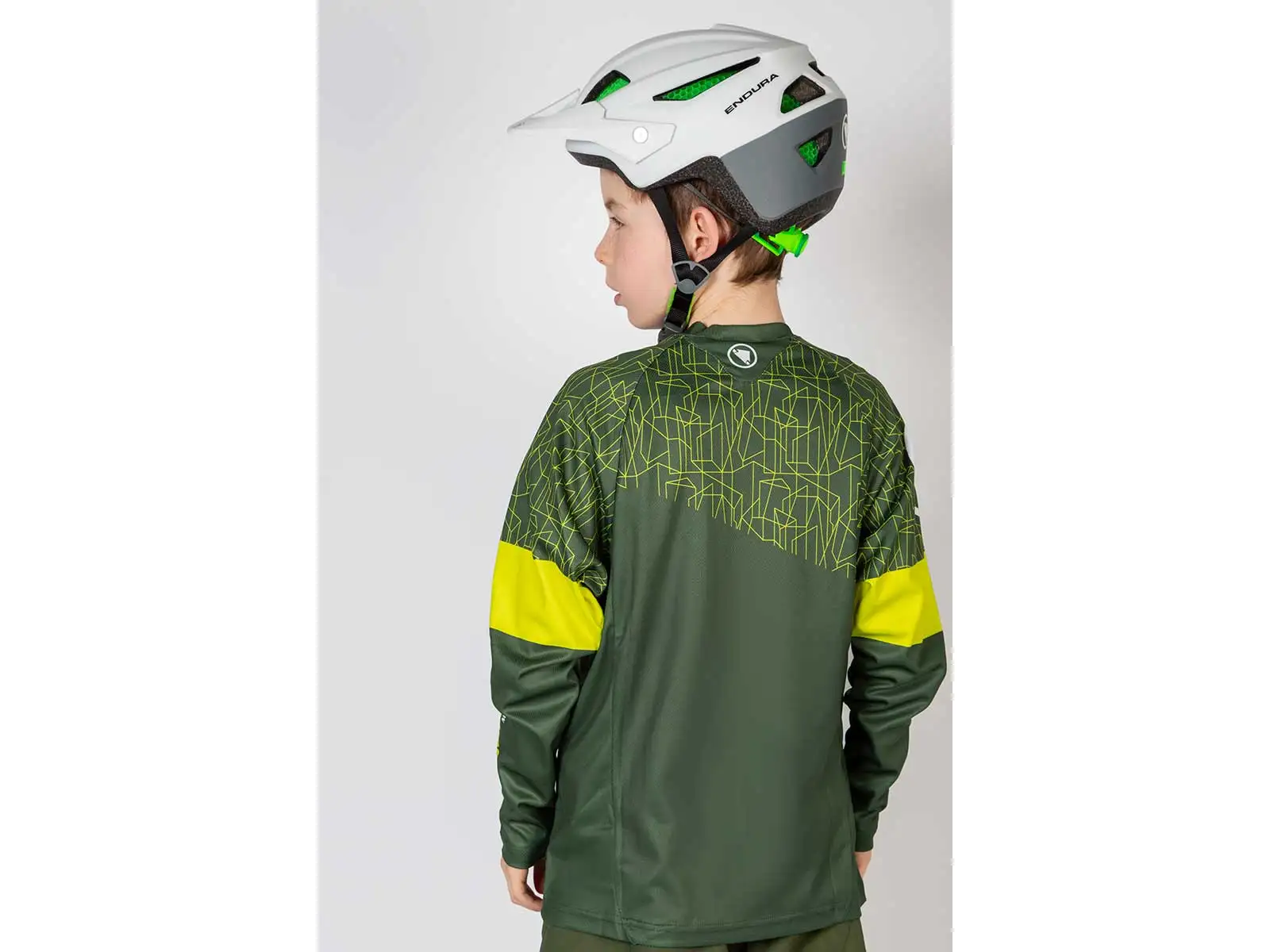 Endura MT500JR Youth children's helmet white