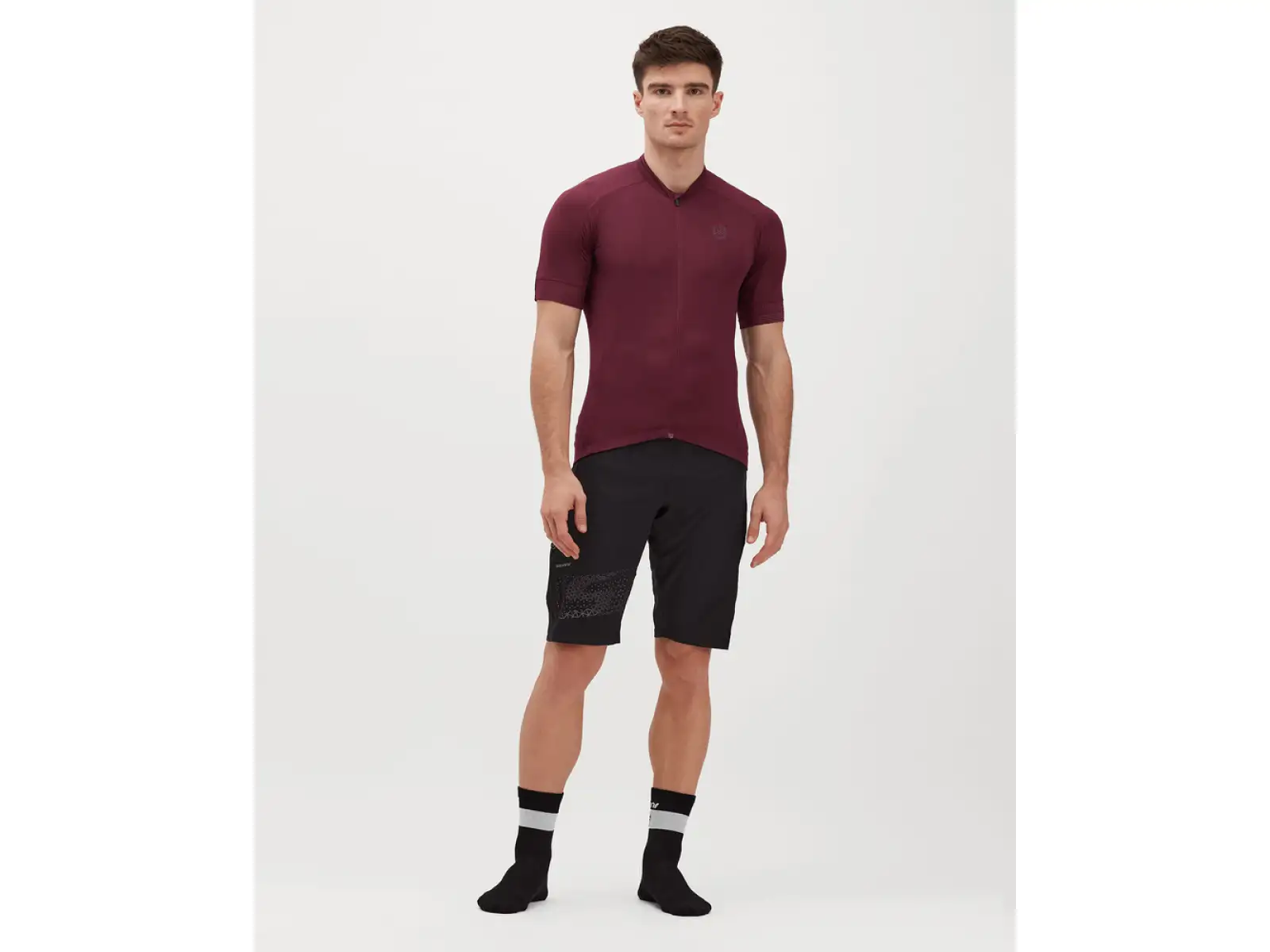 Silvini Ceno men's jersey short sleeve Plum