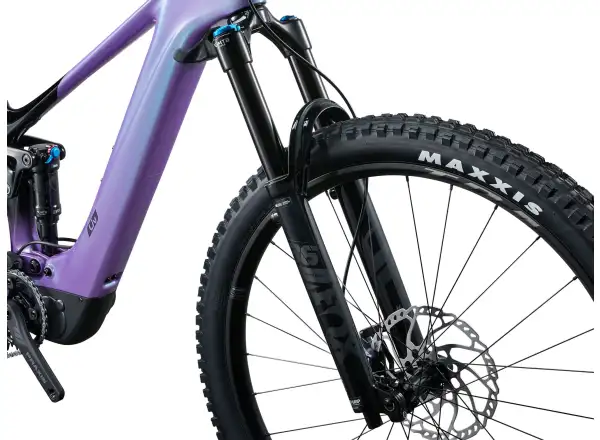 Liv Intrigue X Advanced E+ Elite 2 full-suspension e-bike Digital Blurple
