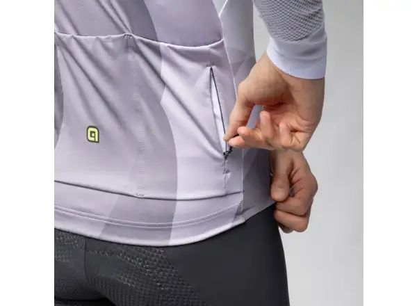 Alé R-EV1 Quick men's long sleeve jersey White