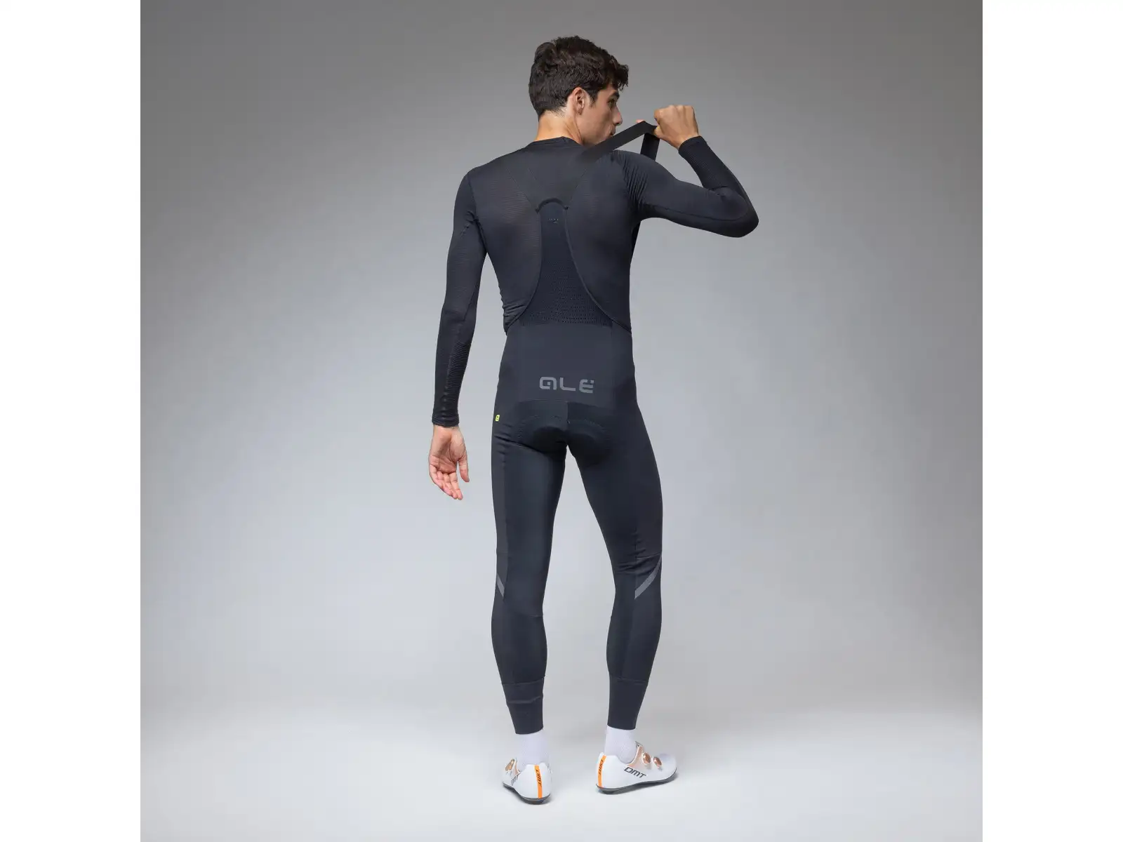Alé R-EV1 Thermo Shield men's winter cycling pants Black
