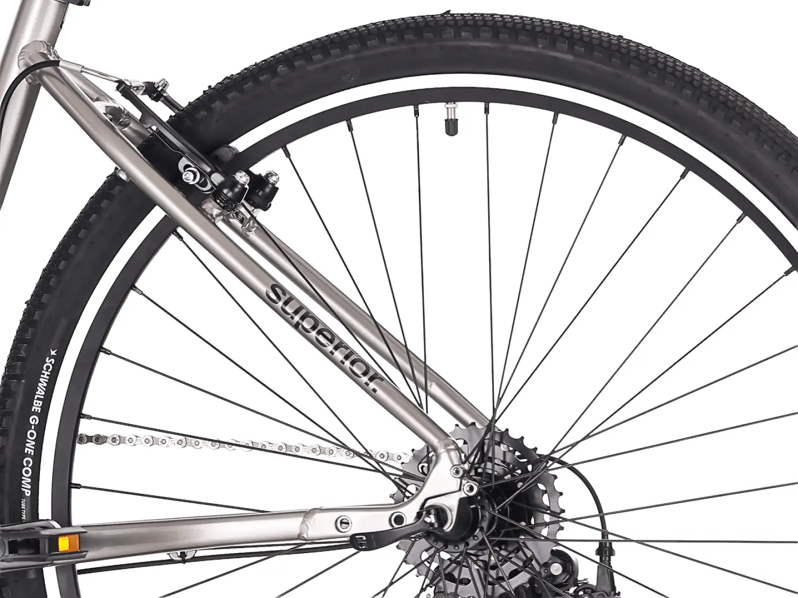 Superior Blox 6.0 MS trekking bike Gloss Dark Chrome