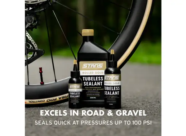 No Tubes Rolled Gold tubeless sealant for road and gravel 60 ml