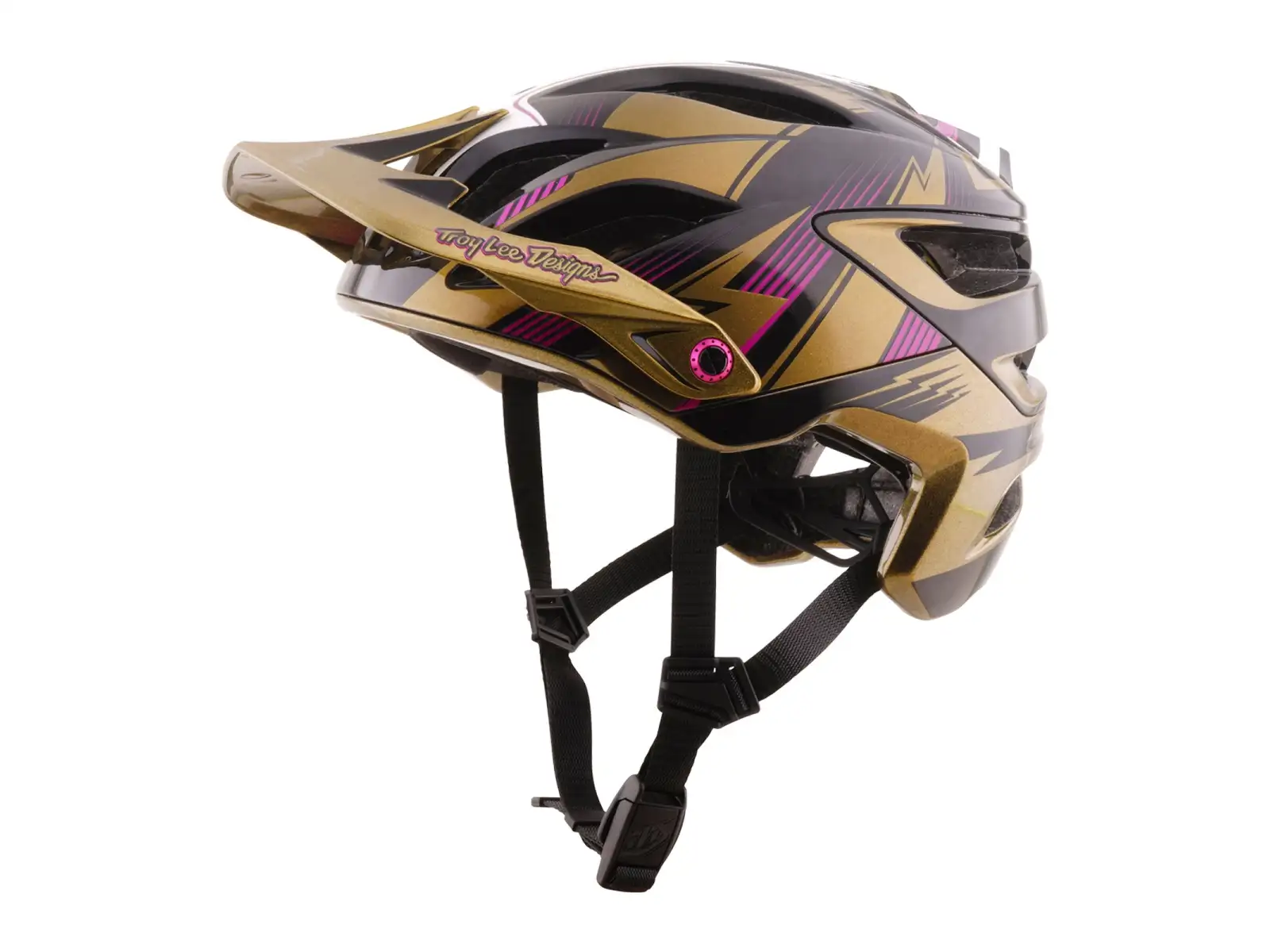 Troy Lee Designs A3 MIPS Cyclops helmet Gold/Black