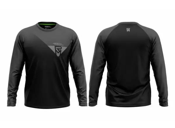 Rock Machine Enduro men's jersey long sleeve Black/Grey