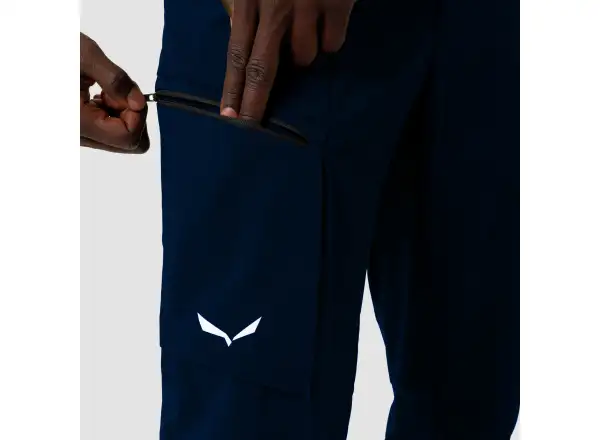 Salewa Puez Durastretch Cargo men's trousers Navy Blazer