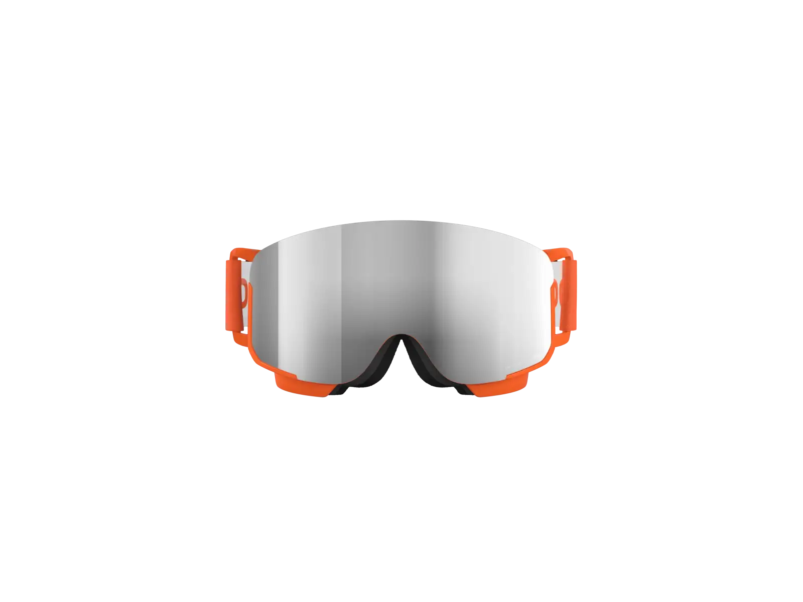 POC POCito Nexal kids ski goggles Fluorescent Orange/Partly Sunny Silver
