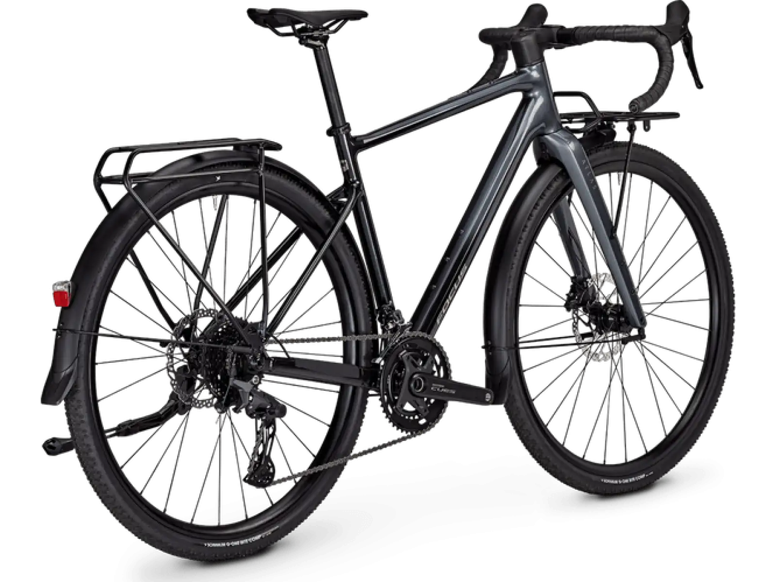 Focus Atlas 6.8 EQP gravel bike Steelgrey/Diamondblack