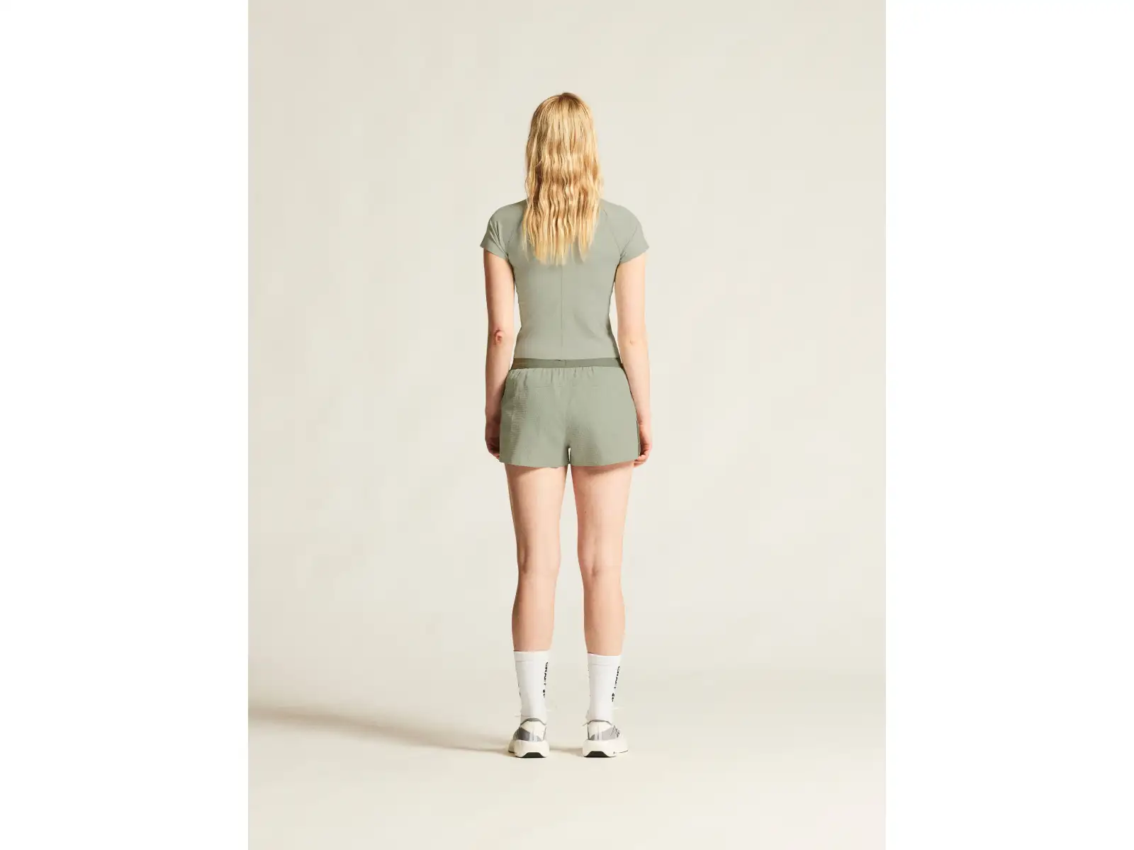 Craft Hypervent Cropped women's T-shirt grey