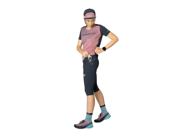 Dynafit Alpine 3/4 women's running pants Blueberry