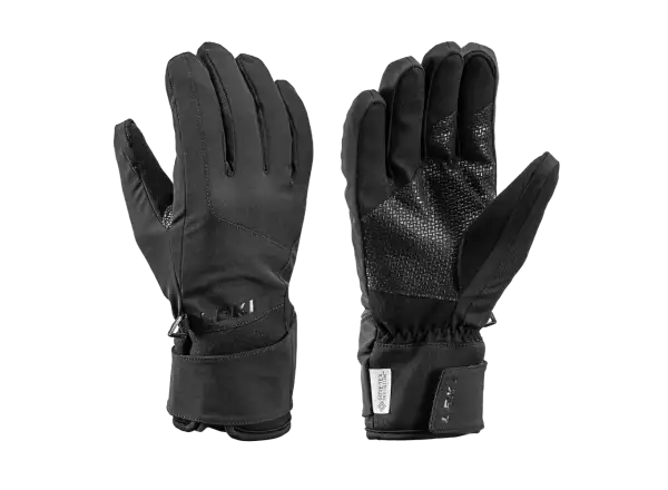 Leki Hikin Pro downhill gloves Black