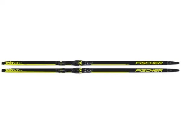 Fischer Twin Skin Pro Stiff cross-country skis + Control Step bindings set