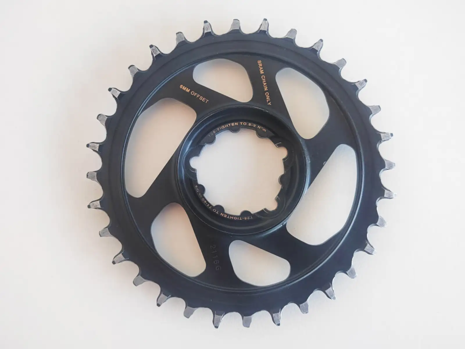 Sram Eagle X-sync Direct Mount 6 Offset Boost 12-speed Chainring 32 Teeth Gold CHECKED