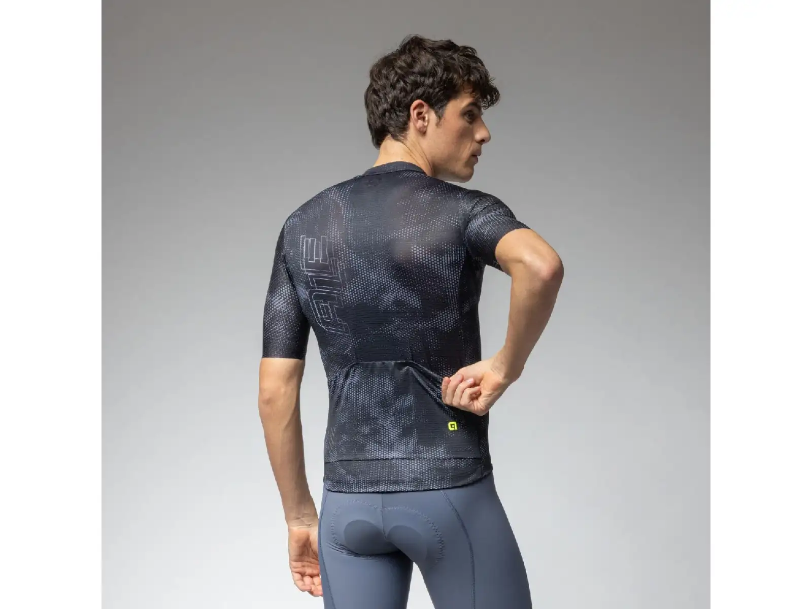 Alé Follow Me PR-E men's short sleeve jersey Black