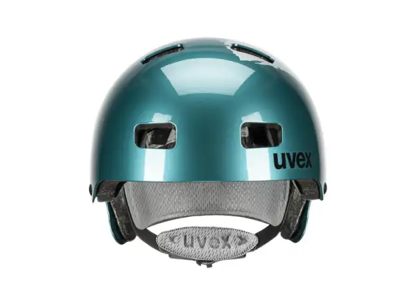 Uvex Kid 3 children's helmet Teal/Silver