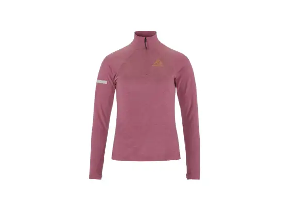 Craft ADV SubZ Wool women's running shirt long sleeve pink
