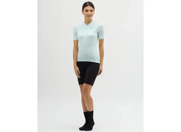 SIlvini Catirina women's jersey short sleeve Cloud/Green