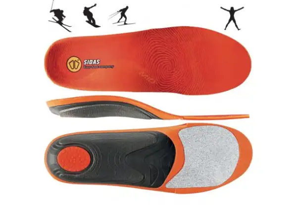 Sidas 3feet Winter Mid insoles medium arch 1 pair