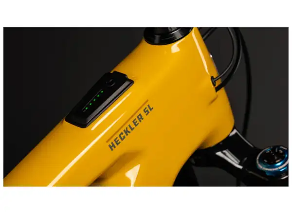 Santa Cruz Heckler SL 1 CC MX X0 AXS RSV full-suspension e-bike Gloss Mustard