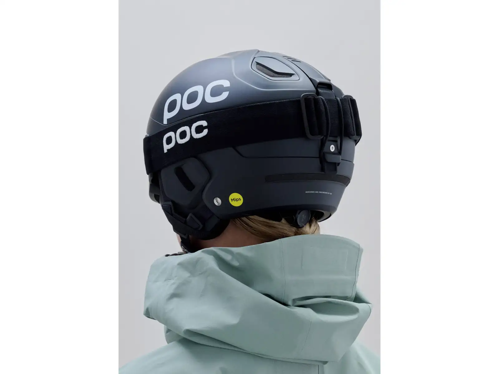 POC Nexal Mid ski goggles Uranium Black/Partly Sunny Orange