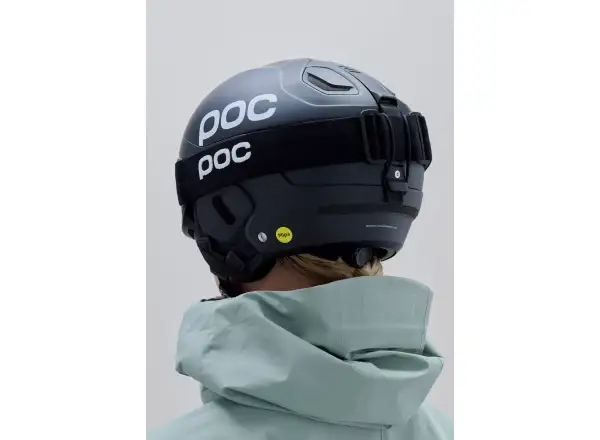 POC Nexal Mid ski goggles Uranium Black/Partly Sunny Orange