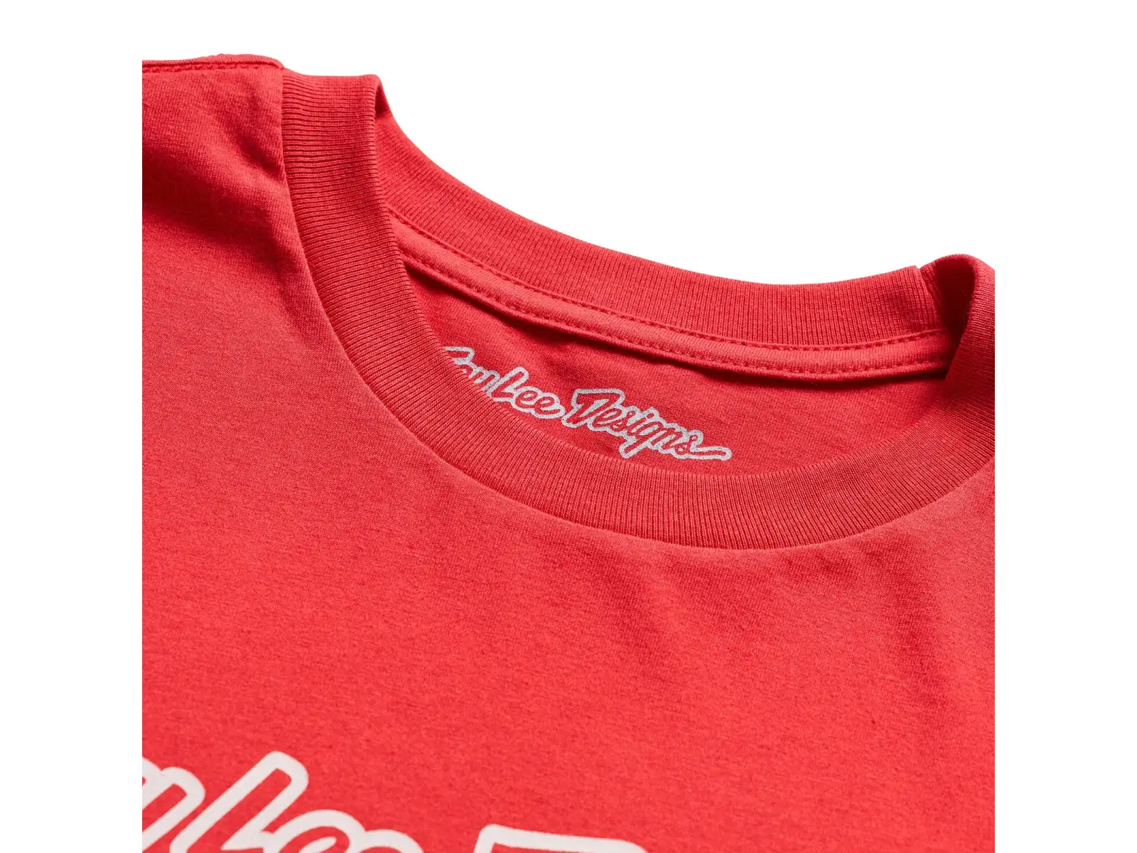 Troy Lee Designs Signature men's T-shirt short sleeve Scarlet glo