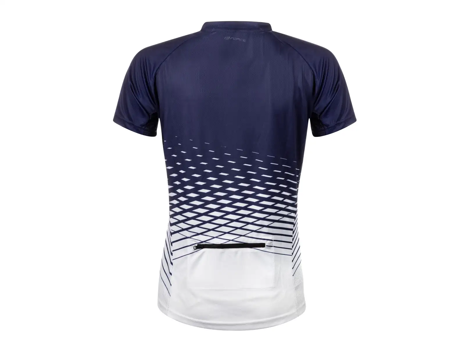 Force Angle MTB women's jersey short sleeve white/blue