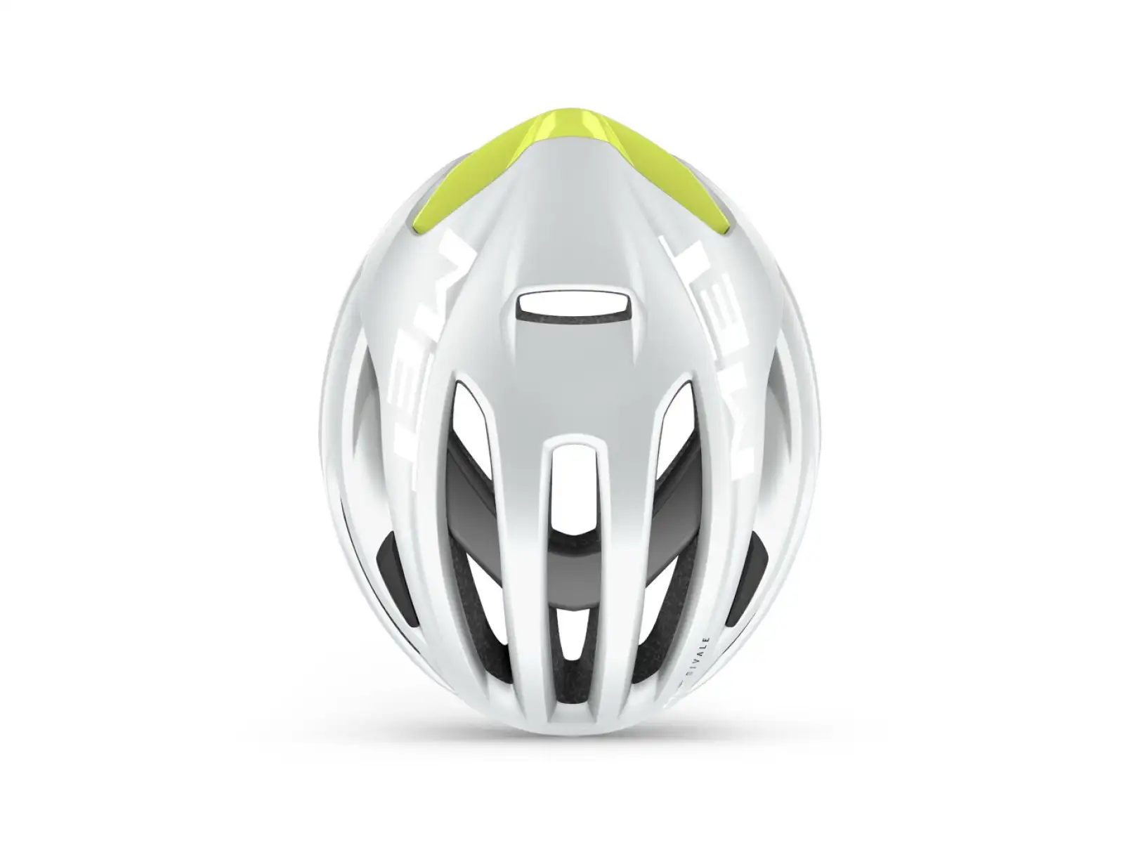 MET Rivale MIPS helmet Undyed White/Lime