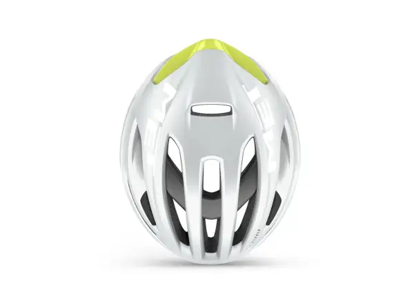 MET Rivale MIPS helmet Undyed White/Lime