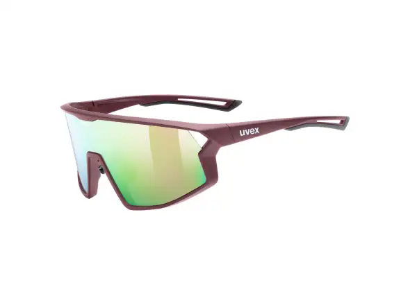 Uvex Skyryse sunglasses Burgundy Matt/Mirror Rose