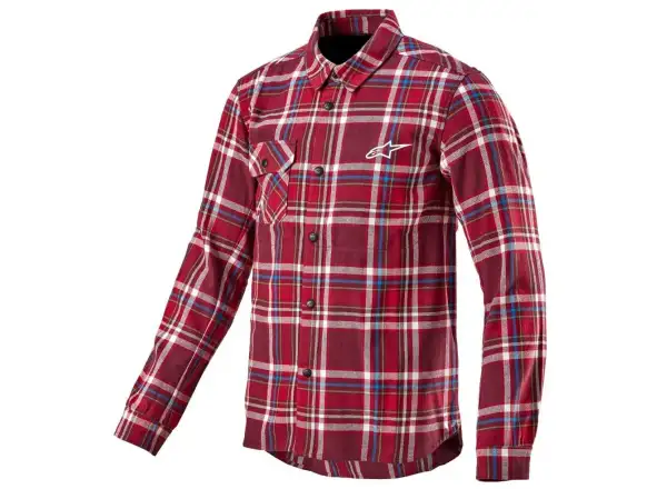 Alpinestars Whistler Wind Block shirt Maroon