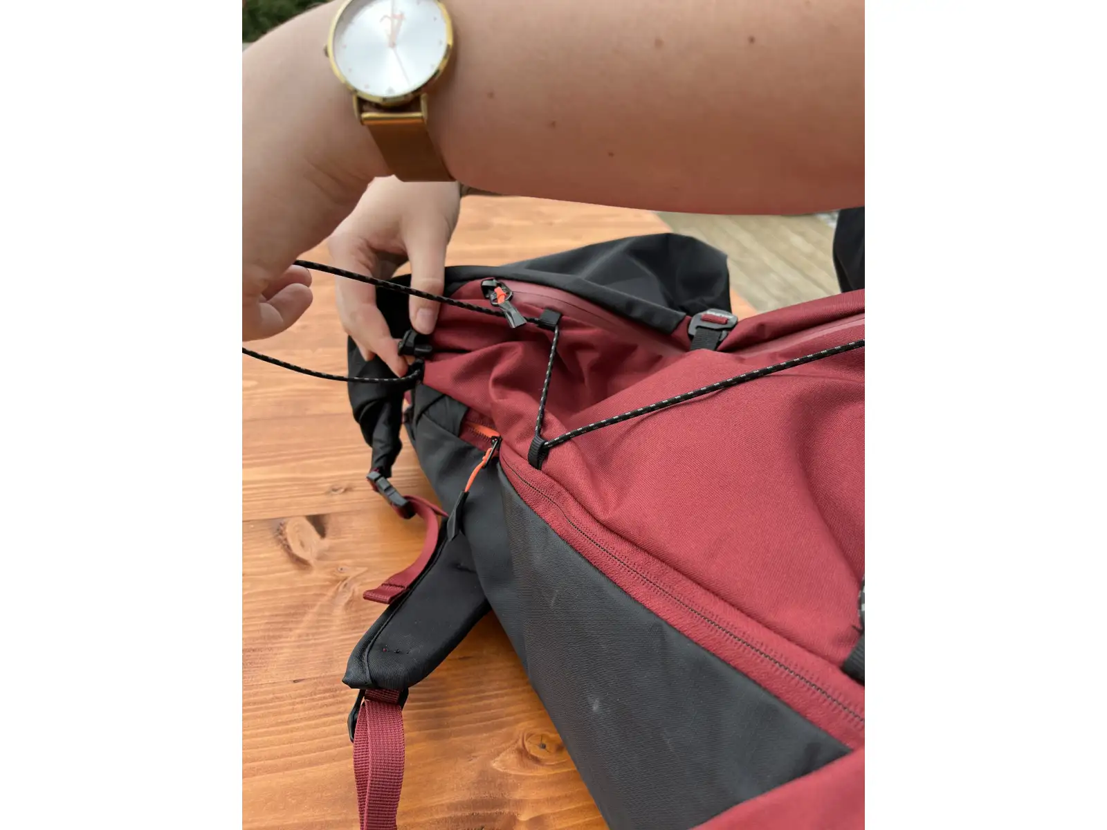 Salewa Puez women's backpack 32 l + 5 l Syrah/Black Out